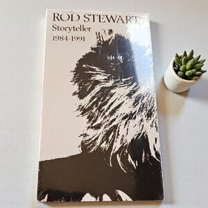 New factory sealed vintage Rod Stewart Storyteller 1984-1991 VHS